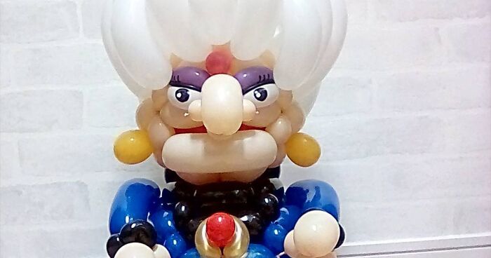 Balloon Art: This Artist Recreates Popular Characters In An Unusual Way (69 Pics)