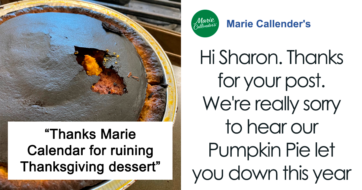 Karen Ruins Her Own Pie, Blames Marie Callender’s For It, The Comments
