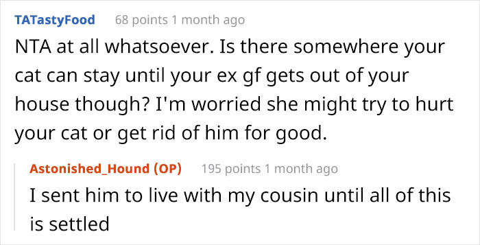 Woman Gets What She Deserves After Kicking Out BF's Cat From His House When He Wasn't Around Woman Gets What She Deserves After Kicking Out BF's Cat From His House When He Wasn't Around