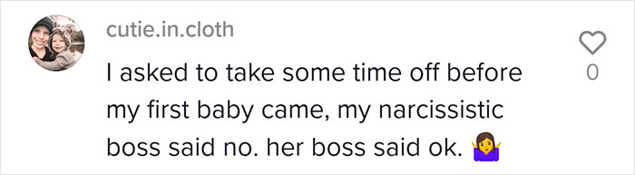 Woman Agonizing Over How To Tell Her Boss She Can’t Come To Work Because She’s In The Hospital Giving Birth Goes Viral With 5M Views Woman Agonizing Over How To Tell Her Boss She Can’t Come To Work Because She’s In The Hospital Giving Birth Goes Viral With 5M Views