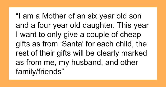 Mom Gets Called Out For Telling Kids Some Gifts Aren’t From Santa, Inspires Other Parents Share Their Gifting Tactics