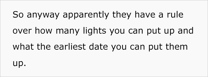 HOA Tries To Impose Christmas Light Rules On This Guy Who Doesn’t Belong To The Association, He Isn’t Putting Up With It HOA Tries To Impose Christmas Light Rules On This Guy Who Doesn’t Belong To The Association, He Isn’t Putting Up With It