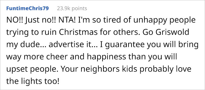 HOA Tries To Impose Christmas Light Rules On This Guy Who Doesn’t Belong To The Association, He Isn’t Putting Up With It HOA Tries To Impose Christmas Light Rules On This Guy Who Doesn’t Belong To The Association, He Isn’t Putting Up With It