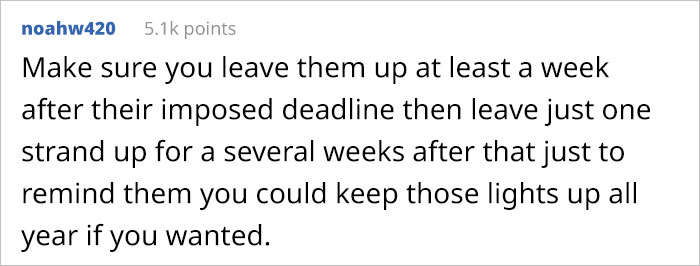 HOA Tries To Impose Christmas Light Rules On This Guy Who Doesn’t Belong To The Association, He Isn’t Putting Up With It HOA Tries To Impose Christmas Light Rules On This Guy Who Doesn’t Belong To The Association, He Isn’t Putting Up With It
