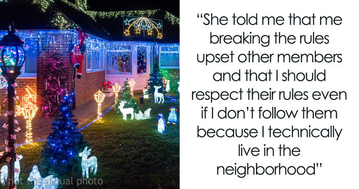 HOA Tries To Impose Christmas Light Rules On This Guy Who Doesn’t Belong To The Association, He Isn’t Putting Up With It