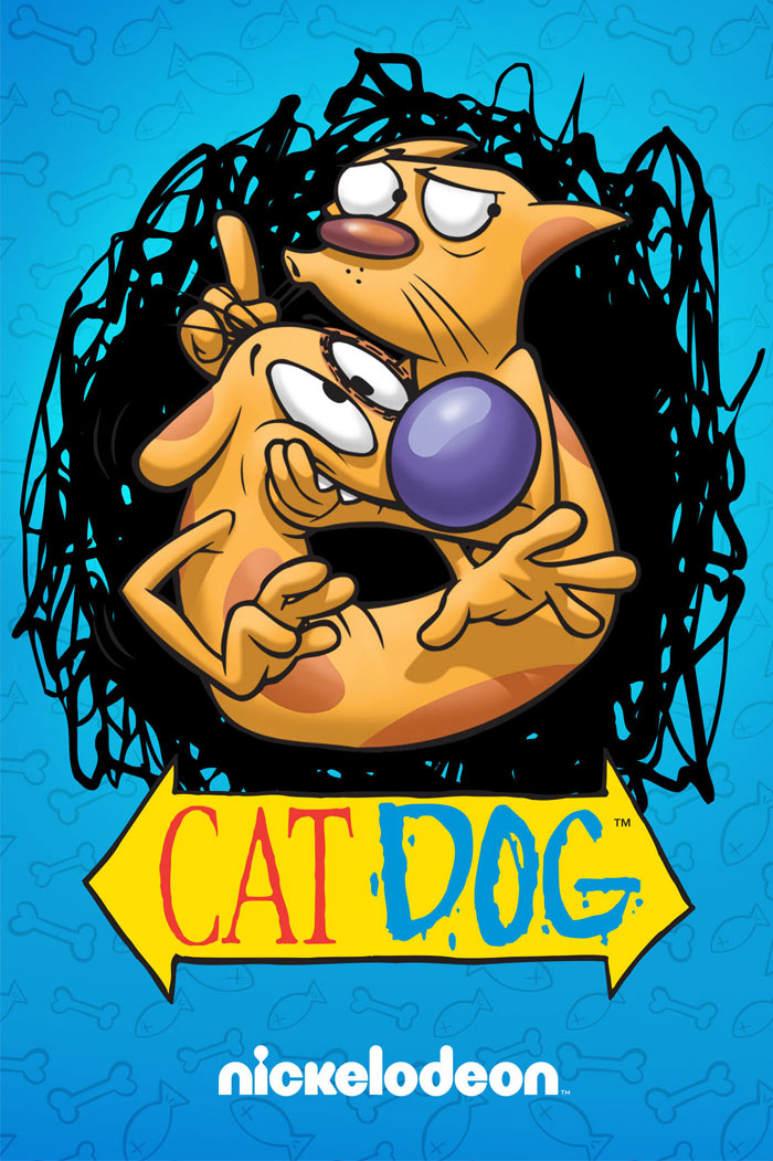 Poster for CatDog animated tv show 