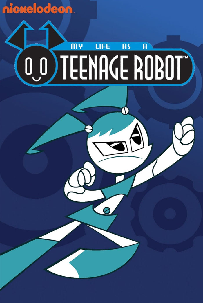 Poster for My Life As A Teenage Robot animated tv show 