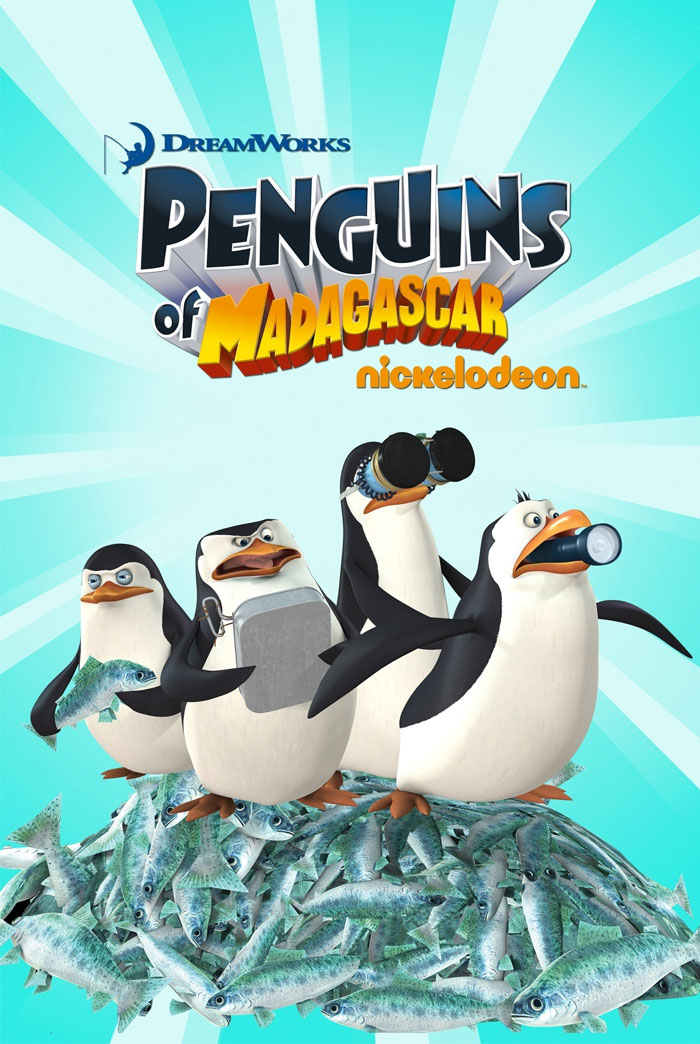 Poster for The Penguins Of Madagascar animated tv show 