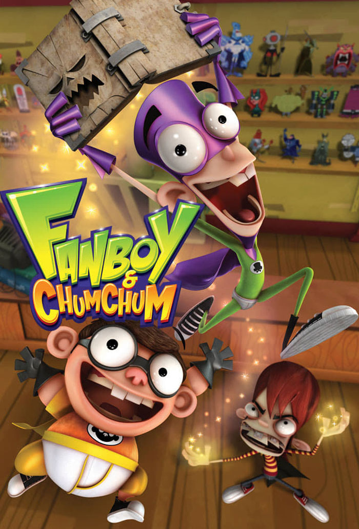 Poster for Fanboy And Chum Chum animated tv show 