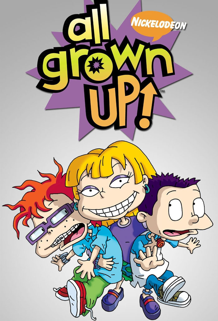 Poster for All Grown Up! animated tv show 