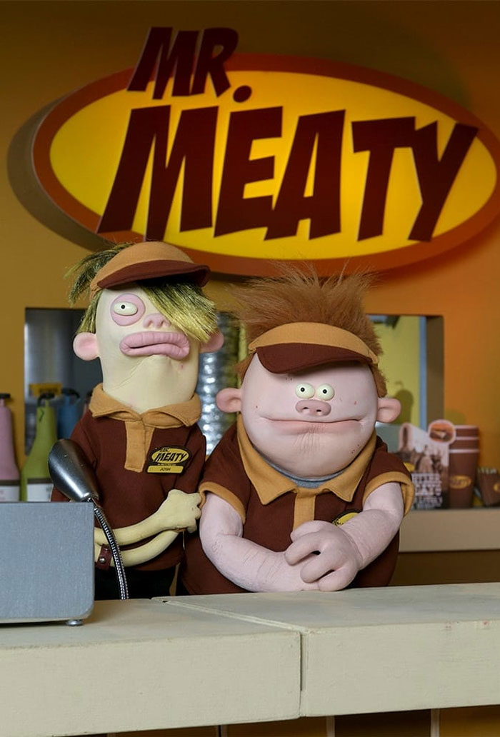 Poster for Mr. Meaty animated tv show 