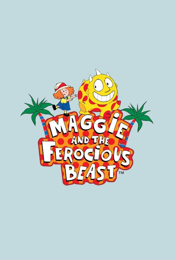 Poster for Maggie And The Ferocious Beast animated tv show 