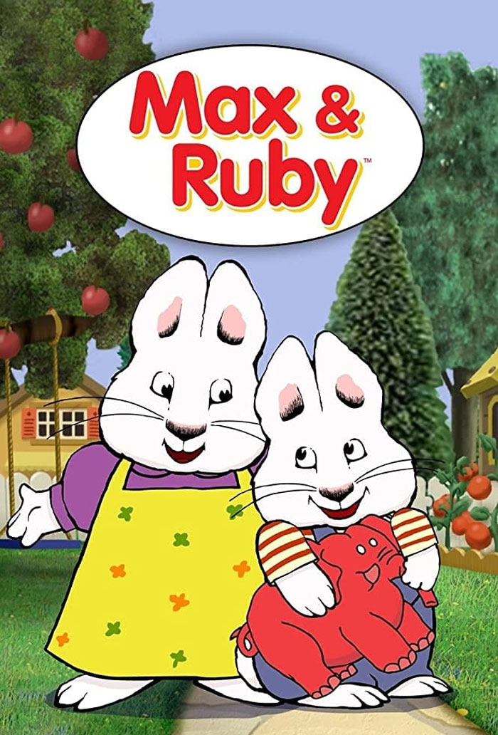 Poster for Max & Ruby animated tv show 