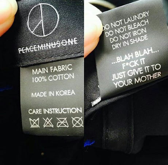 Woman Calls Out Clothing Brands For Sexist Care Tags, And Here Are 10 Of The Most Upsetting Ones Woman Calls Out Clothing Brands For Sexist Care Tags, And Here Are 10 Of The Most Upsetting Ones
