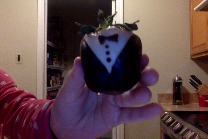 Tuxedo Strawberry Made By My Mom