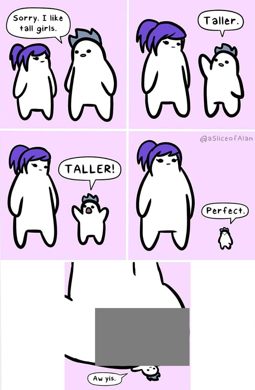 Meet "A Slice Of Alan",the Artist Who Creates Random, Silly And Funny Comics