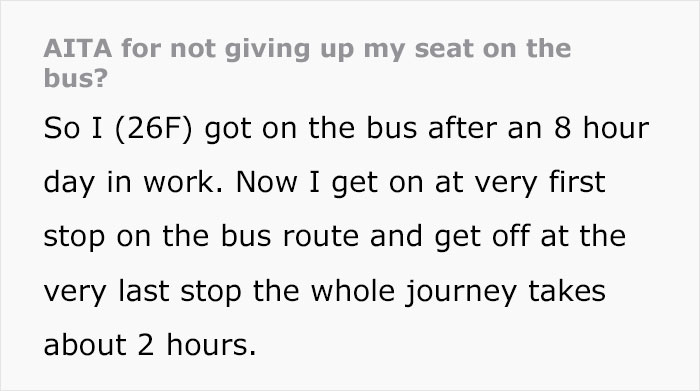 Entitled Old Lady Is Offended For Not Getting A Pregnant Mom's Bus Seat Entitled Old Lady Is Offended For Not Getting A Pregnant Mom's Bus Seat