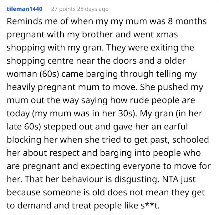 Entitled Old Lady Is Offended For Not Getting A Pregnant Mom's Bus Seat Entitled Old Lady Is Offended For Not Getting A Pregnant Mom's Bus Seat