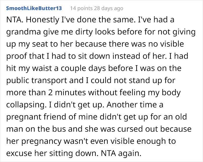 Entitled Old Lady Is Offended For Not Getting A Pregnant Mom's Bus Seat Entitled Old Lady Is Offended For Not Getting A Pregnant Mom's Bus Seat