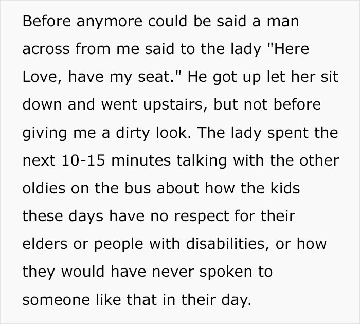 Entitled Old Lady Is Offended For Not Getting A Pregnant Mom's Bus Seat Entitled Old Lady Is Offended For Not Getting A Pregnant Mom's Bus Seat