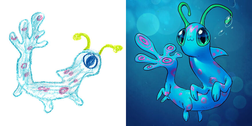 Prompt By Kid-Artist Raelynn, Fan Art By @purperoni