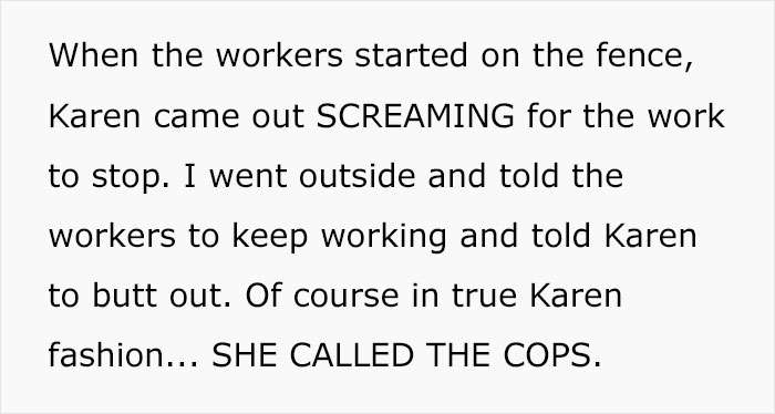 Entitled Karen Keeps Terrorizing Her Neighbors, Is Shut Down After They Become Her Landlords Entitled Karen Keeps Terrorizing Her Neighbors, Is Shut Down After They Become Her Landlords
