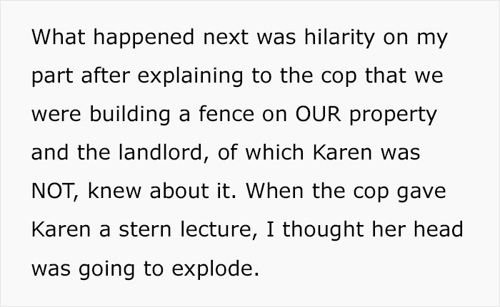 Entitled Karen Keeps Terrorizing Her Neighbors, Is Shut Down After They Become Her Landlords Entitled Karen Keeps Terrorizing Her Neighbors, Is Shut Down After They Become Her Landlords