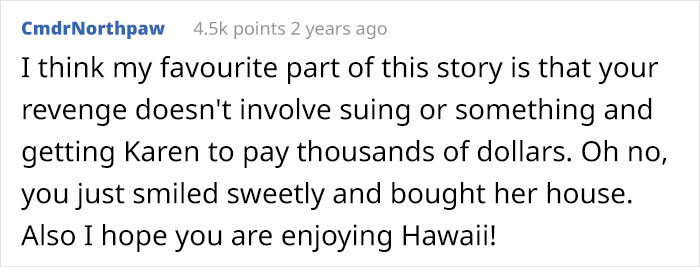 Entitled Karen Keeps Terrorizing Her Neighbors, Is Shut Down After They Become Her Landlords Entitled Karen Keeps Terrorizing Her Neighbors, Is Shut Down After They Become Her Landlords