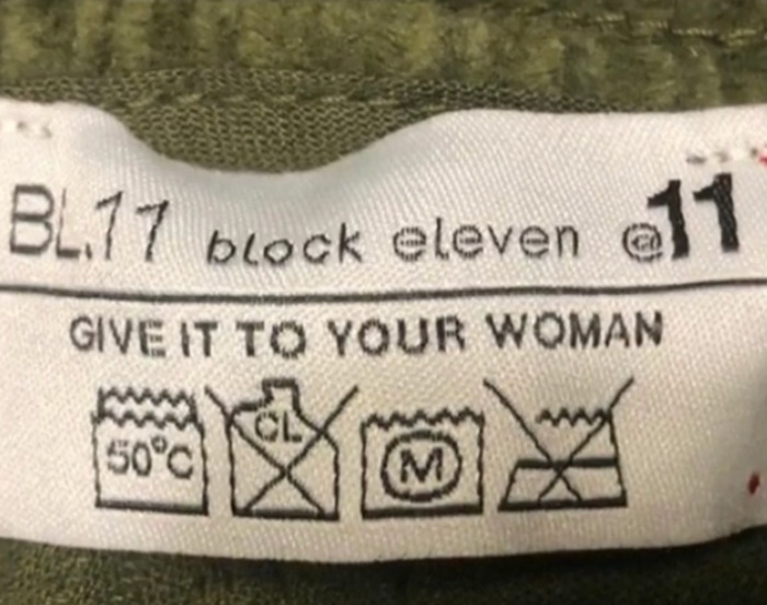 Woman Calls Out Clothing Brands For Sexist Care Tags, And Here Are 10 Of The Most Upsetting Ones Woman Calls Out Clothing Brands For Sexist Care Tags, And Here Are 10 Of The Most Upsetting Ones