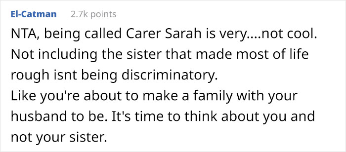 Mom Is Expecting Her Younger Daughter To Make Her Mentally Ill Daughter Her Bridesmaid, But The Bride-To-Be Can’t See That Happening Mom Is Expecting Her Younger Daughter To Make Her Mentally Ill Daughter Her Bridesmaid, But The Bride-To-Be Can’t See That Happening