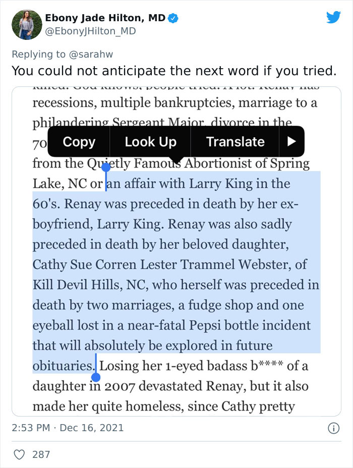 People Are Cracking Up Over This Hilariously Savage Obituary Gay Son Wrote For His Mother People Are Cracking Up Over This Hilariously Savage Obituary Gay Son Wrote For His Mother