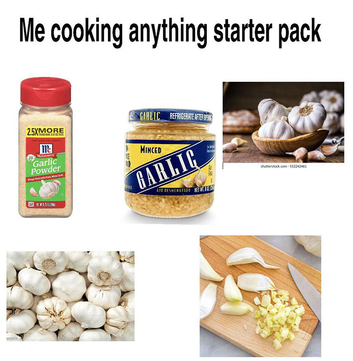 Me Cooking Anything Starter Pack