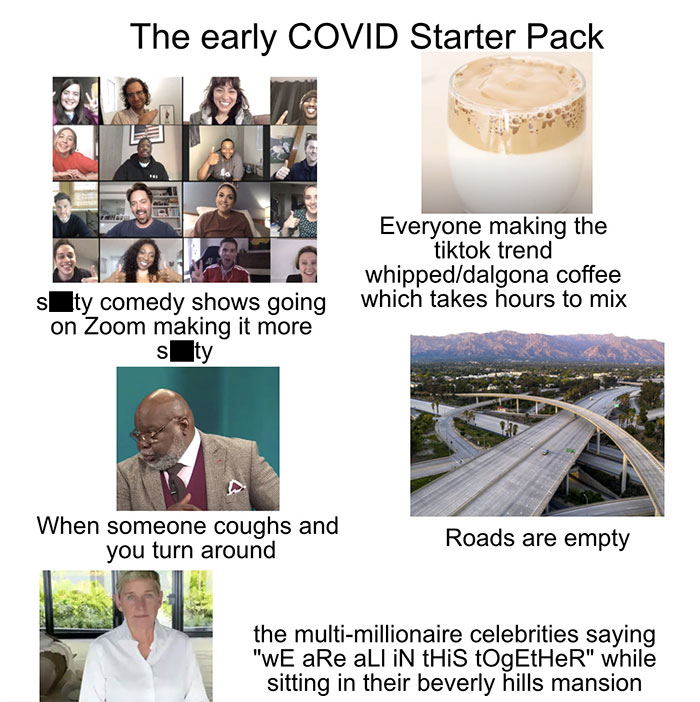 The Early Covid Starter Pack