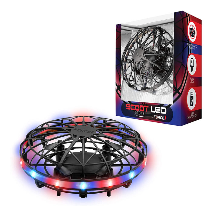Force1 Scoot Cosmo LED Drone