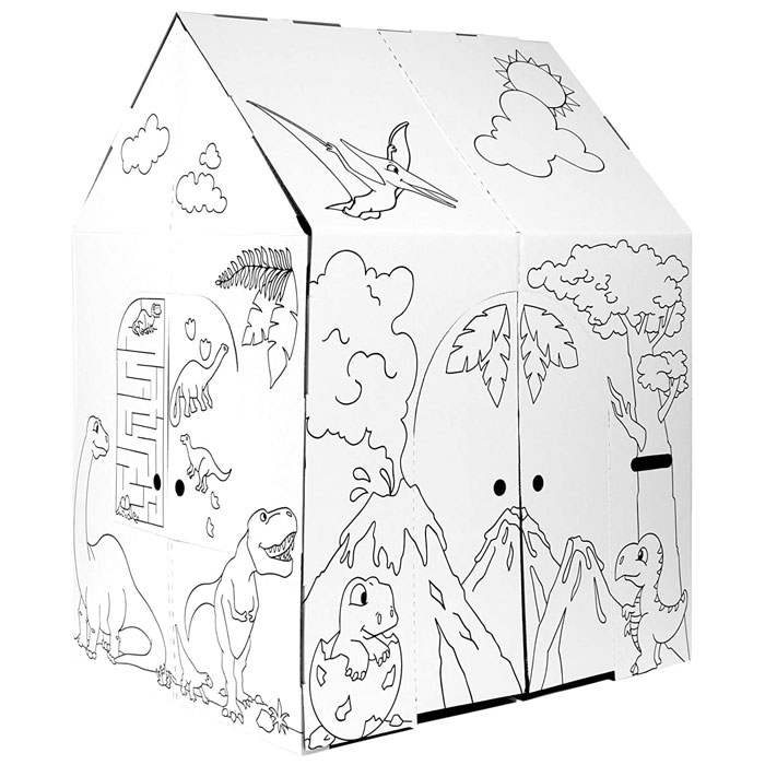 Playhouse Fairy Tale Coloring Pages House