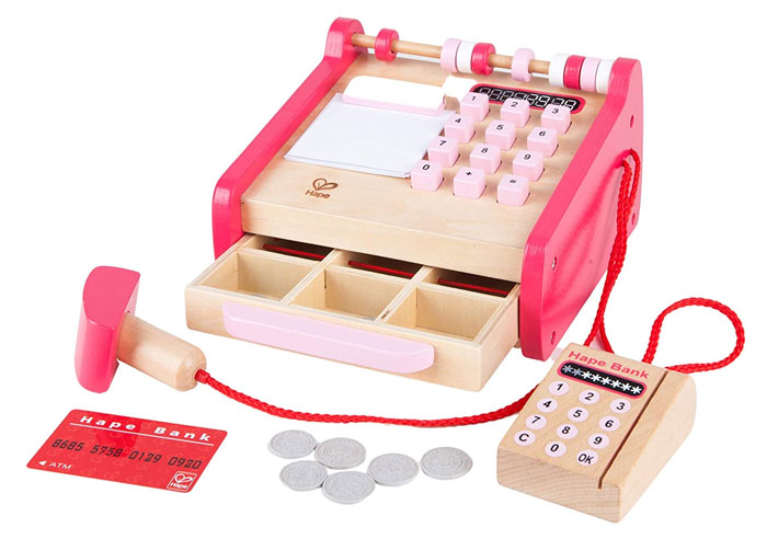 Check Out Wooden Register Pretend & Play
