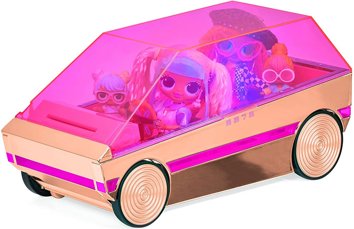 Lol Surprise 3-In-1 Party Cruiser Car