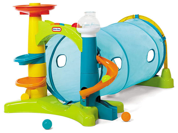 Little Tikes Learn & Play 2-In-1 Activity Tunnel