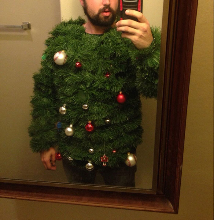 The 'I Am A Christmas Tree' Ugly Christmas Sweater