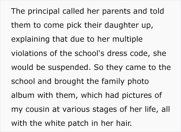 Student Gets In Trouble For Her Natural Hair Color Defying Schools Dress Code, Maliciously Complies By Dyeing It