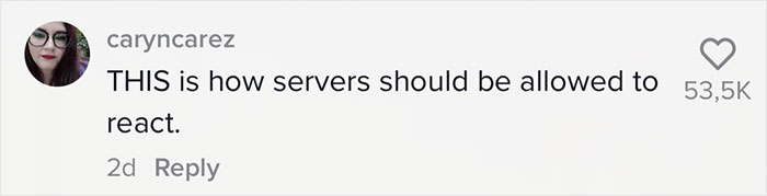 People Applaud This Waitress Who Stood Up For All The Staff And Shut Down Jerk Customer People Applaud This Waitress Who Stood Up For All The Staff And Shut Down Jerk Customer