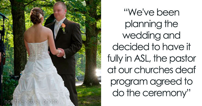 Unsupportive Mom Upset After Her Deaf Daughter Decides To Hold Her Wedding Ceremony In Sign Language