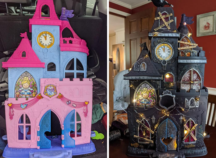 I'm Excited I Finally Have Something To Share! I Got This Princess Castle Off Marketplace, And I Think It Turned Out Pretty Good!
