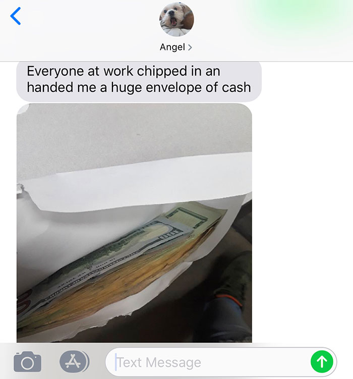 Wife’s Dad Passed Away And Her Coworkers Took It Upon Themselves To Pitch In, Completely Unsolicited