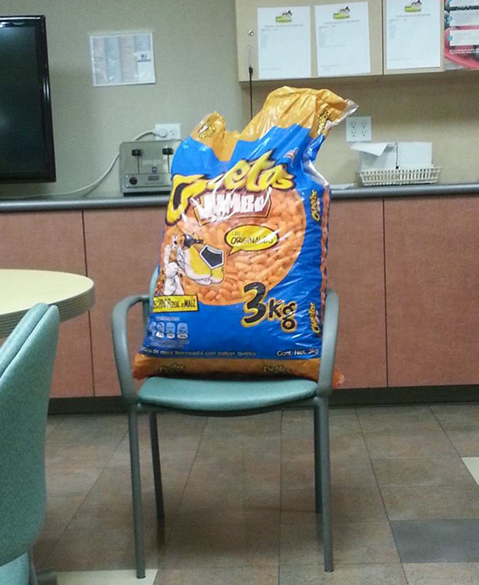 Had A Craving For Cheetos Today, Coworker Delivered