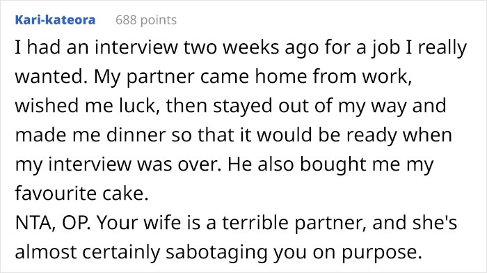 After His Pregnant Wife Ruined 5 Job Interviews For Him, Husband Puts His Foot Down And Says She’ll Have To Get Back To Work After Giving Birth
