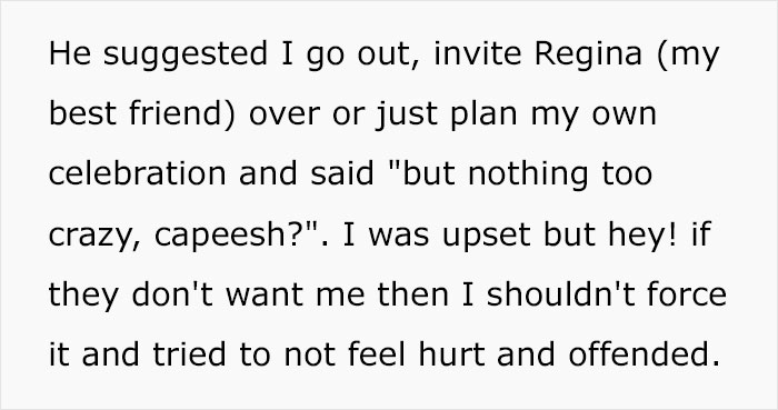 Woman Isn't Invited For Christmas With Husband’s Family Because Of Last Year's 'Negative Points', Drama Ensues When She Doesn't Pack Bags For Husband To Go Alone Woman Isn't Invited For Christmas With Husband’s Family Because Of Last Year's 'Negative Points', Drama Ensues When She Doesn't Pack Bags For Husband To Go Alone