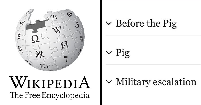People Are Amused By These 15 Screenshots Of Wikipedia Tables Of Contents That Come Without Context Shared On Twitter