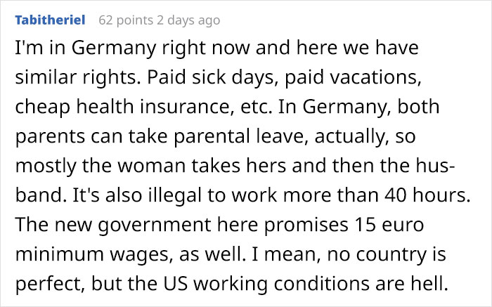 "From Russia With Love:" Shocked About Working Conditions In The USA, Person Lists What It's Like In Russia "From Russia With Love:" Shocked About Working Conditions In The USA, Person Lists What It's Like In Russia