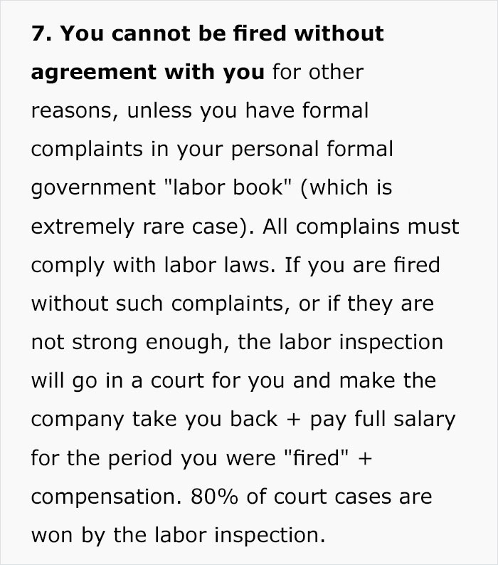 "From Russia With Love:" Shocked About Working Conditions In The USA, Person Lists What It's Like In Russia "From Russia With Love:" Shocked About Working Conditions In The USA, Person Lists What It's Like In Russia